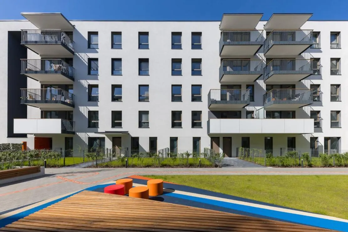 Torunska White Apartment Warsaw
